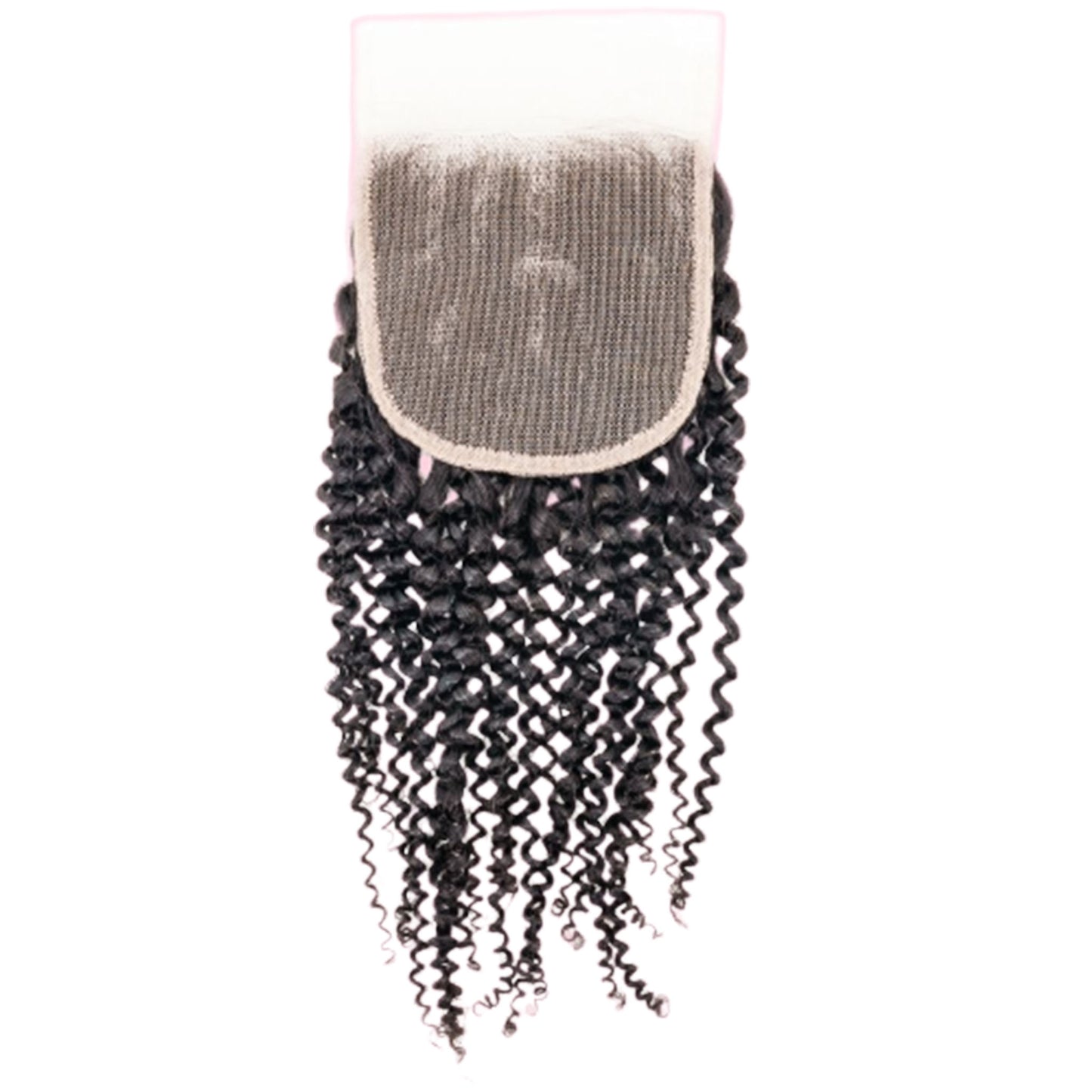 Closure Non Wig Kinky Curly
