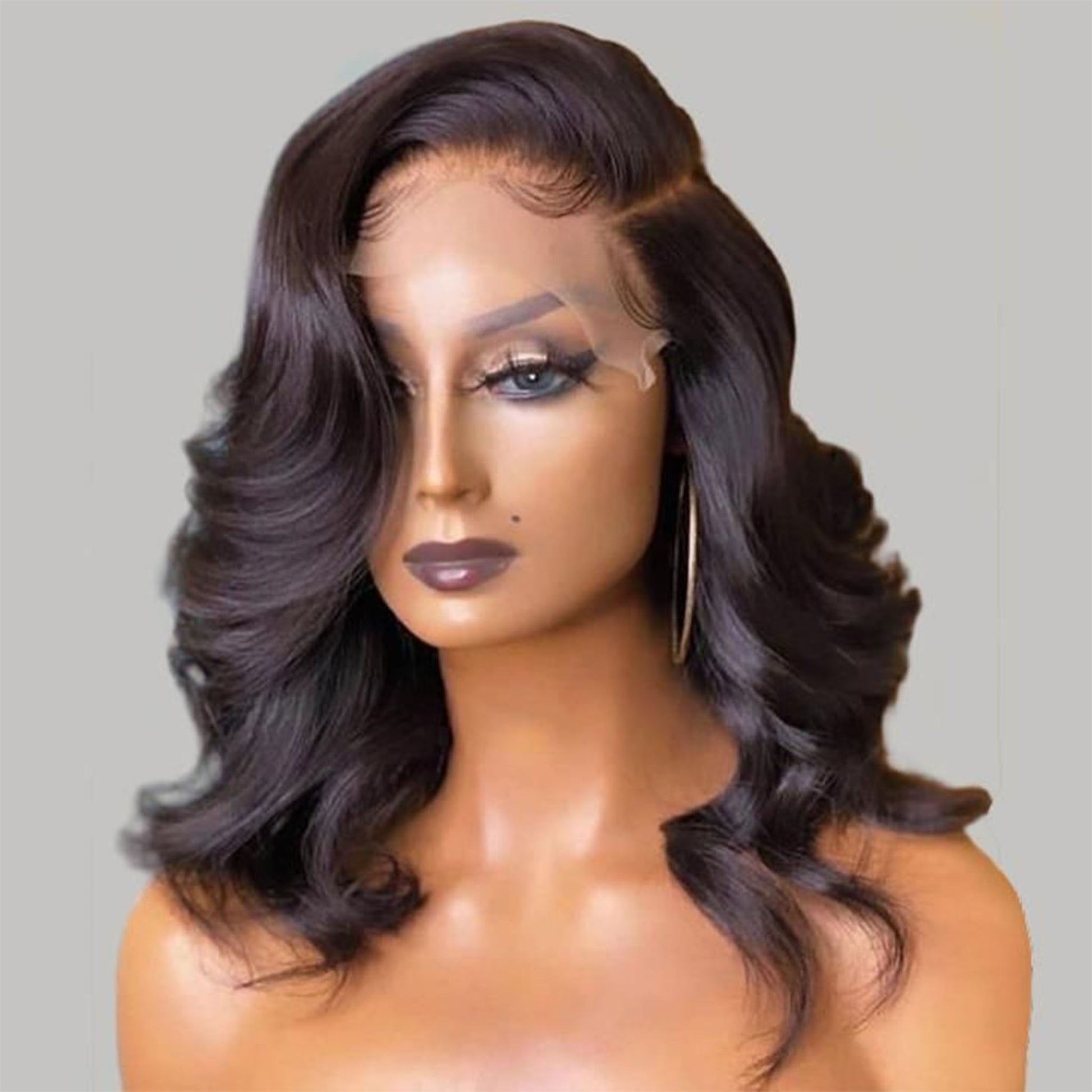 4x4 Closure wig Natural Body Wave